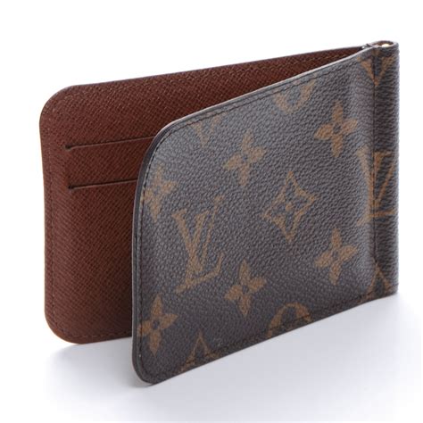 mens louis vuitton money clip|Louis Vuitton men's card wallet.